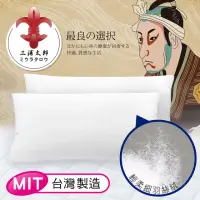 在飛比找momo購物網優惠-【三浦太郎】居家好睡眠-緹花抑菌羽絲絨舒眠枕(枕頭/抑菌枕/