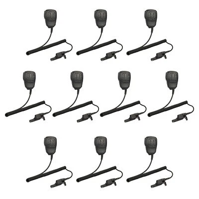 10 pcs Portable Speaker Microphone for Motorola HT-1000 MTX8000 MTX1000 MTX960