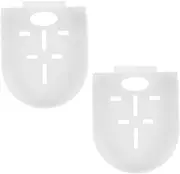 DOITOOL Security Camera Bracket Floating Wall Mount Shelf 2pcs Round Mount for Baby Monitors Speakers Toys No Drilling