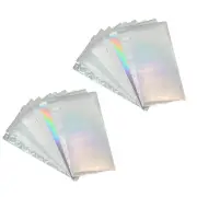 2 Set Assorted Reflective Fishing Lure Adhesive Stickers DIY, Multicolored