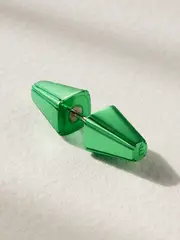 [EÉRA] EÉRA - Gold Single Earring - Green - One size One size Green