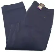 Banana Republic Ladies' Slim-Straight Capri Pant Size 14 NEW Navy Blue Isola