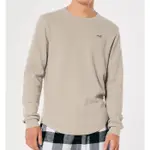 HOLLISTER 柔軟華夫格長袖上衣 LONG-SLEEVE CURVED HEM WAFFLE T-SHIRT(全新