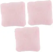 1set Dollhouse Sofa Accessories Pillow Bed Linens House Miniature Model Dollhouse Decorations Dollhouse Living Room Mini Cushion Dollhouse Bedroom Furniture Dollhouse 3pcs BESTOYARD