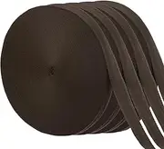 uxcell Tree Tie Strap-4 RollS 591 Feet x 1 Inch Garden Staking Straps,Plant Supports Tree Tie Staking,Tree Support Straps Apply to Outdoor/Garden/Plant/Staking/Guying(Brown)