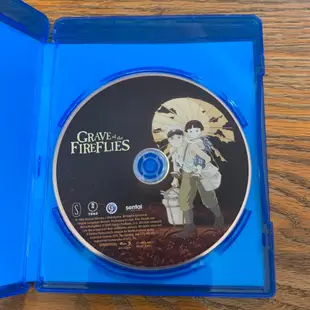 (二手) 螢火蟲之墓 Grave of the Fireflies 藍光 BD 無中文字幕 再見螢火蟲 高畑勳 吉卜力