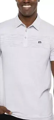NWT Travis Mathew Hiking Pro Golf Polo Shirt Mens Large