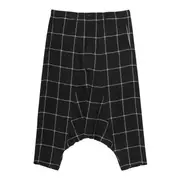 [Yohji Yamamoto] Plaid Sarrouel Pants