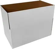 OZPACK Shipping Boxes (100pcs/270x160x120mm) – White Cardboard Boxes for Posting | Postal Box Mailers for E-commerce & Small Business Packaging | Lightweight & Strong Recycled Cardboard