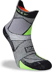 [Hilly] Unisex Marathon Fresh - Anklet - Med Cushioning, Running Sock