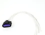 Michigan Motorsports 6 Pin Accelerator Pedal Position Sensor Wire Pigtail -fits Many GM Applications Silverado, Trailblazer, Sierra, GMC, Camaro, Suburban, Tahoe