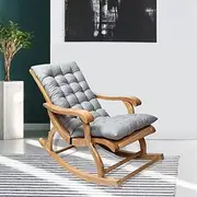 Rocking Chair Cushion Pad, Indoor/Outdoor Patio Chaise Lounger Sofa Cushions Padded Soft Thicken Swing Bench Comfy Chair Cushion Pad