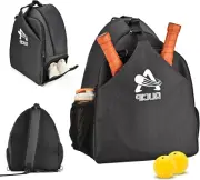 Sports Pickleball Bag, Crossbody Pickleball Backpack for Men Women, Adjustable S