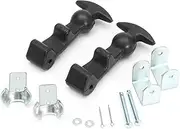 CHENGHAO 2pcs/Set Rubber Bonnet Fastener 112mm Door Catch Pull Strap Car Horsebox Trailer Truck