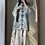ORIGINAL QING AND HAN WOMEN'S PLAID CLOTHING RESTORED WITH A