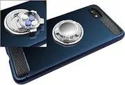 Phone Stash Metal Pill Organizer for Phone, Travel Friendly Portable Compact Pill Box, Phone Medication Case with Kick Stand to Hold Vitamins, Pills,Fish Oil, Supplements,Meds,Tablets