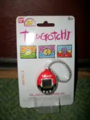 Bandai Tamagotchi Chibi NEW * ORANGE/BLACK * 20th Anniversary Digital Pet NEW!!!