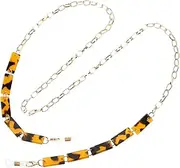 [DEARMAMY] Men's Eyeglass Chains Gold Eyeglass Chain Glasses Holder Necklace Comfortable Glasses Retainer Replaceable Glass Cord