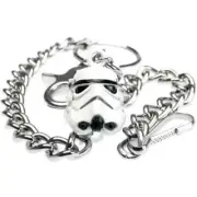 Star Wars Storm Troopers White Metal Wallet Chain Original Licensed ROCK REBEL