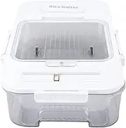 Rice Storage Container, Rice Storage Box Multi Purpose High Temperature Resistant Transparent Thickening Sealing for Home (Dpofirsvf4p8ungbh-11)