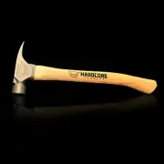 Hardcore Hammers The Original 4140 Steel Head Natural American Hickory Handle