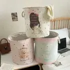 Foldable Laundry Basket Woven Dirty Clothes Basket Wicker Baskets Household