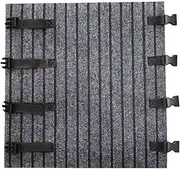 RV Step Cover,Adjustable Buckle RV Stair Pad | Double-Layer Backing Design Non-Slip Adjustable Buckle Deck Pad Mud Marks for Outside Long-Term Parking Trailer Mobile