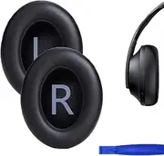 Adhiper Replacement Ear Pads for Bose 700/NC700 Wireless Headphones,NC700 Protein Leather Ear Cushions,Headphone Earpads with Memory Foam (Black