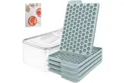 OZZYCOOK 104 x 4PCS Round Ice Cube - Blue