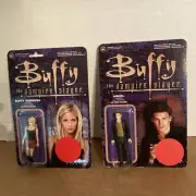 ReAction Buffy Summers & Angel The Vampire Slayer 3-3/4" Action Figure on Card