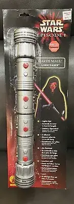 Vintage Rubie's Star Wars Darth Maul Dual Lightsaber (NIP)