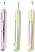 GARIOUANS 3Pcs Needle Threader and Seam Ripper Tool Portable Crafting Essentials for Sewing and Embroidery for Beginners and Enthusiasts Efficient DIY Rope Threading