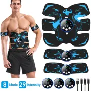 Muscle Stimulator EMS Ab Arm Trainer Unit Portable Stimulater ABS Massager Tool