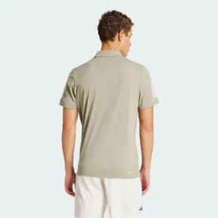 【adidas 愛迪達】3-STRIPES 短袖POLO衫(IY3215 男款 運動上衣 POLO衫 吸濕排汗)