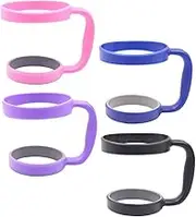 4pcs Stainless Steel Beer Mug Handle Bottle Insulated Handle Cup Handles for Outdoor Tumbler Handles for Outdoor Mug Handles Bottle Handles Camping Supplies Cup Accessories