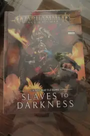 WARHAMMER AGE OF SIGMAR SLAVES TO DARKNESS CHAOS BATTLETOME HC NEW SEALED