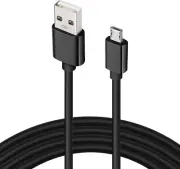MicroUSB 10ft USB Cable Charger Cord Power Wire Long TPE Fast for Cell Phones
