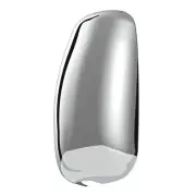 United Pacific 41745 Door Mirror Cover Lh, Chrome, For Peterbilt