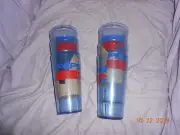12 oz. pepsie plastic glasses( 6 bundled price) 1 set