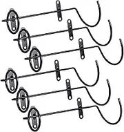 6pcs Iron Red Wine Storage Rack Wine Bottle Rack Display Holder Iron Art Rack Stand