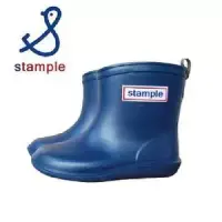 在飛比找博客來優惠-日本製 stample兒童雨鞋-藍色 13cm