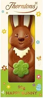 Thornton's 302698 Milk Chocolate Easter Bunny 90g, Aluminium, White