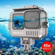 US 40M Aluminum Alloy Waterproof Case for GoPro Hero 11 10 9 Black Housing Shell