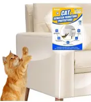 Cat Scratch Furniture Protector10 PackCouch Protector from cat ClawsCat Furni...