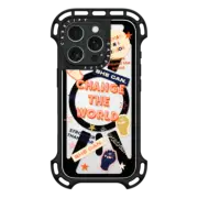 iPhone 16 Pro Ultra Bounce Case MagSafe Compatible Change the World Stickers