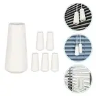 6 Pcs Wooden Clock Pendant Window Blind Pull Cord Ends Tassels Knobs