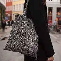 在飛比找蝦皮購物優惠-HAY 丹麥設計家居品牌_棉質LOGO購物提袋