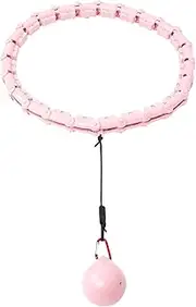 Smart Waist Hoop Fitness Exercise Weighted Hoops Massage Waist Trainer Belt Auto- Spinning Hoop Weight Loss Ring for Women and Men