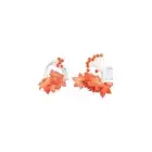 Indoor Outdoor Garden DIY Autumn Garland Lamp ornament Lights String Home Decor