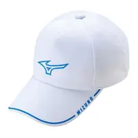 在飛比找momo購物網優惠-【MIZUNO 美津濃】帽子 棒球帽 運動帽 遮陽帽 白藍 